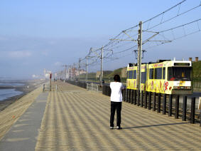 Stra&szlig;enbahn  Raversijde-Domein_Raversijde