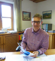 B&uuml;rgermeister Georg Huber 