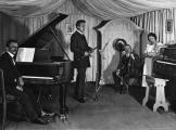 Studio in der Hauptfunkstelle K&ouml;nigs Wusterhausen, um 1923
