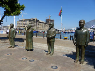 Vier Friedensnobelpreistr&auml;ger 