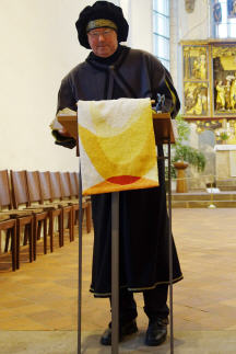 Geleitsmann Michael von der Stra&szlig;en