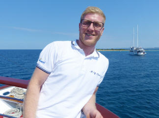 Der Erste Offizier Slawen Cerni