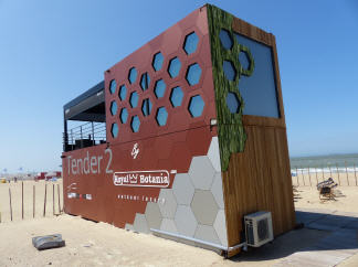 Der Wohnw&uuml;rfel in Knokke Heist