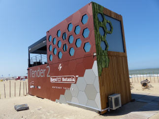 Der Wohnw&uuml;rfel in Knokke Heist