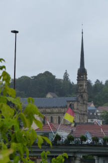 Deutsche Fahnen in Montb&eacute;liard