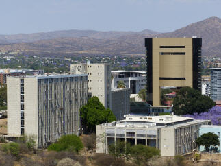 Zentrum mit dem neuen Unabh&auml;ngigkeitsmuseum