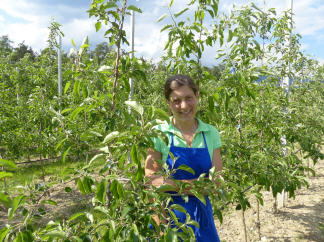 Obstb&auml;uerin Barbara Graf